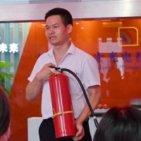 為提高職工的消防安全意識我司開展消防疏散演練